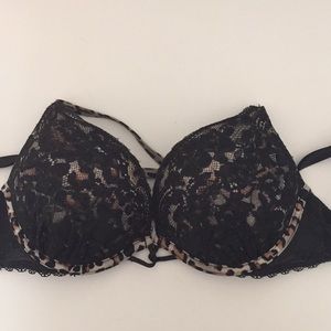 💟VS Cheetah Lace Miraculous Plunge Bra💟